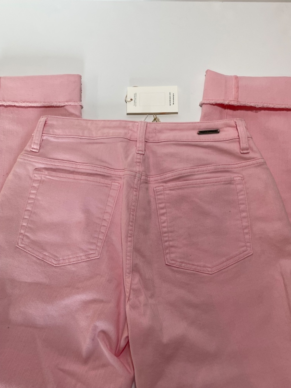 Carve Designs Hi Rise Jeans Pink size 6 NWT - Picture 4 of 13